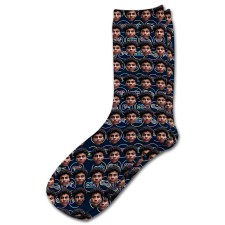 Gaming Fan Personalised Photo Socks 1