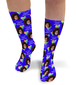 Pride 2 Personalised Photo Socks LGBT