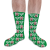 St Patricks Day Personalised Photo Socks Lets Get Fecked