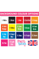 Background Colour Options