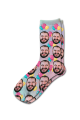 Birthday Balloons Personalised Photo Socks 