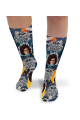 Birthday Queen Personalised Photo Socks