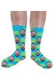 Happy Birthday Relatives Personalised Photo Socks 