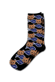 Personalised Pet Photo Socks Cat Black
