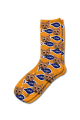Personalised Pet Photo Socks Cat Orange
