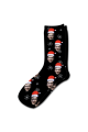 Personalised People Socks Santa Hat Photo Socks