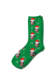 Personalised People Socks Santa Hat Photo Socks