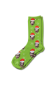 Personalised People Socks Santa Hat Photo Socks