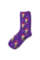 Personalised People Socks Santa Hat Photo Socks