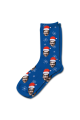 Personalised People Socks Santa Hat Photo Socks