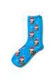 Personalised People Socks Santa Hat Photo Socks