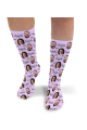 Congrats Personalised Photo Socks Wedding