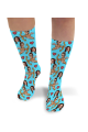 Valentines Day Personalised Socks Cupid