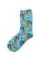 Valentines Day Personalised Socks Cupid