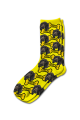 Personalised Pet Photo Socks Dog Yellow