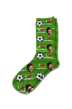 I Love Football Personalised Photo Socks