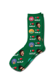 I Love Golf Personalised Photo Socks