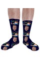 Happy Birthday 2 Personalised Photo Socks 