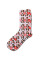 Happy Mothers Day Coloured Hearts Personalised Photo Socks 
