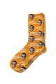 Photo & Message Birthday Personalised Photo Socks Orange