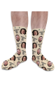 Honeymoon Vibes Personalised Photo Socks Wedding