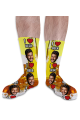 I Love Beer Personalised Photo Socks
