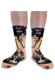I Love Fishing Personalised Photo Socks