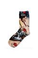 I Love Fishing Personalised Photo Socks