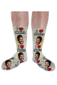 I Love Prosecco Personalised Photo Socks