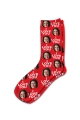 Photo & Message Valentines Day Personalised Photo Socks Red