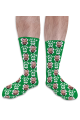 St Patricks Day Personalised Photo Socks Irish AF
