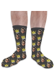 King Of The House  Fathers Day Personalised Photo Socks 