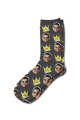 King Of The House  Fathers Day Personalised Photo Socks 