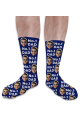Photo & Message Personalised Photo Socks