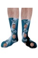 My Best Dad 2 Fathers Day Personalised Photo Socks 
