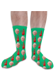 No 1 Dad Fathers Day Personalised Photo Socks 