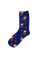 Personalised Pet Socks Santa Hat Photo Socks