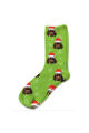 Personalised Pet Socks Santa Hat Photo Socks