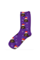 Personalised Pet Socks Santa Hat Photo Socks