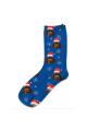Personalised Pet Socks Santa Hat Photo Socks