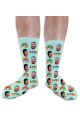 Pride 6 Personalised Photo Socks LGBT