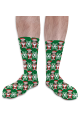 Santa Body Christmas Personalised Socks