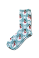 Snowman Body Christmas Personalised Socks