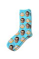 Best Dad In The World Fathers Day Personalised Photo Socks 