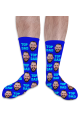 Top Dad Fathers Day Personalised Photo Socks 