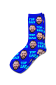 Top Dad Fathers Day Personalised Photo Socks 