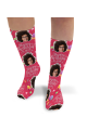 Wishing A Happy Birthday Personalised Photo Socks 